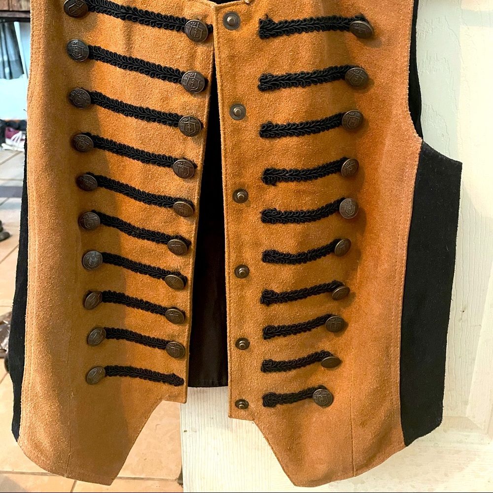 Leather vest